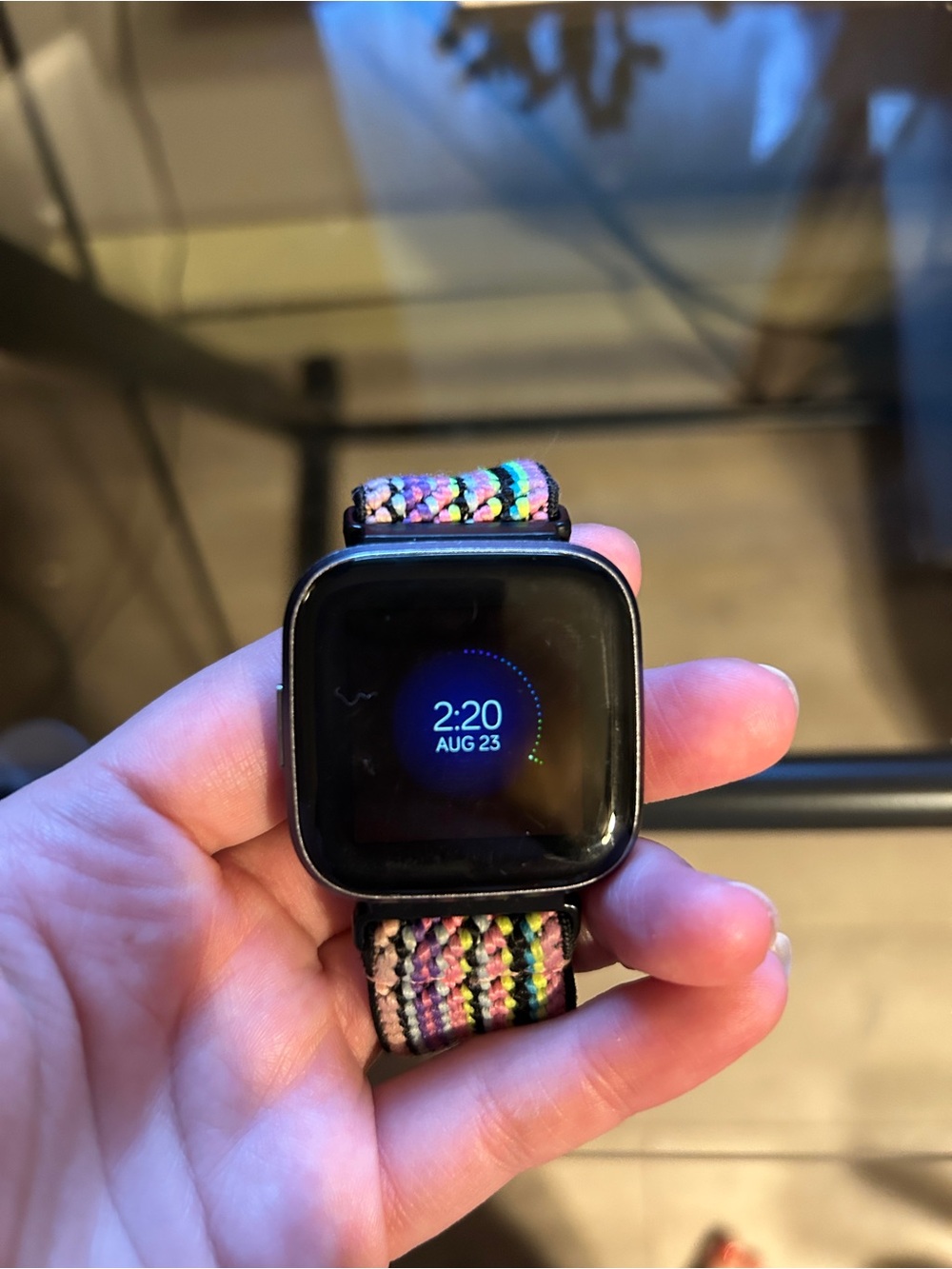 Fitbit Versa 2 W/ charger, screen protector and extra bands